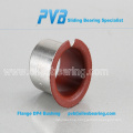 Maintenance-free plain bearing material bronze backing,Flanged bush,E40 bushing standard